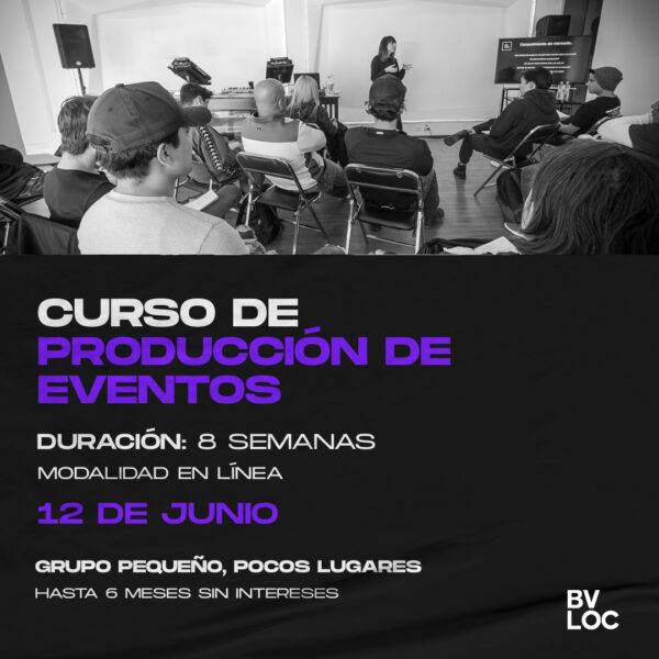 Curso de Producción de Eventos 2025