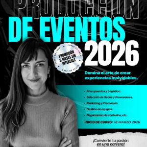 Curso de Producción de Eventos 2026